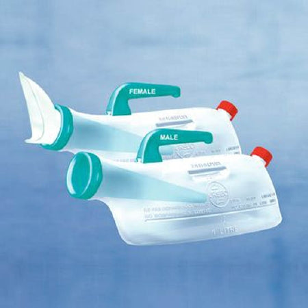 Patterson Medical Supply Male Urinal Spil-Pruf® 32 oz. / 946 mL Antireflux Spout Reusable - Each - 6795-EA
