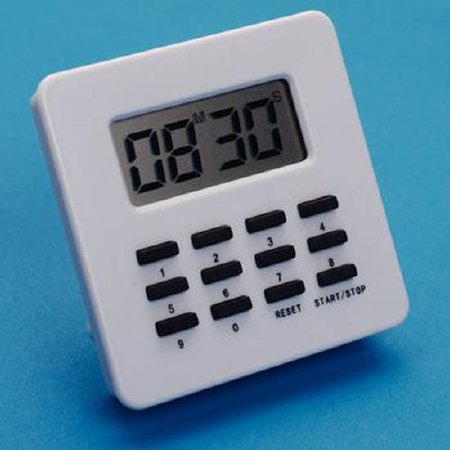 Patterson Medical Supply Electronic Stop Watch / Timer Count Down 100 Minutes Dial Display - Each - 7653-EA
