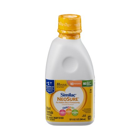 Abbott Nutrition Infant Formula Similac® NeoSure® 32 oz. Bottle Liquid Iron Premature - Each - 57455-EA