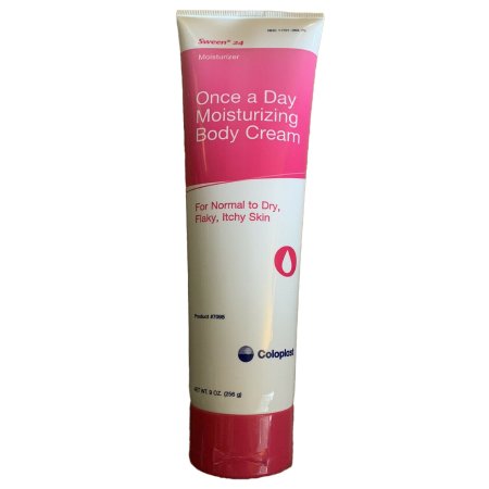 Coloplast Hand and Body Moisturizer Sween® 24 9 oz. Tube Unscented Cream CHG Compatible - Each - 7095-EA