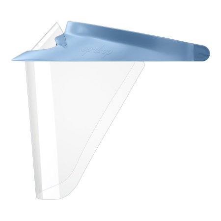Op-D-Op Face Shield Kit ABS Small Full Length Ventilated Reusable NonSterile - Each - 408ABS-BL-S-EA