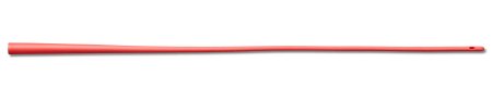 Medline Urethral Catheter Medline® Red Straight Tip Uncoated Polyethylene / Polyurethane 14 Fr. 16 Inch - Case of 10 - DYND13714-CS