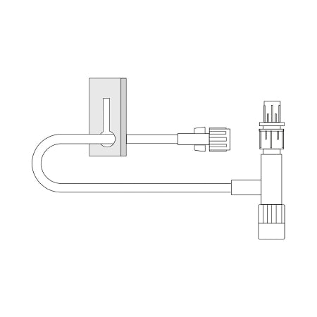 Smiths Medical ASD, Inc. Tee Connector Level 1™ HOTLINE® - Case of 40 - PC-8-CS