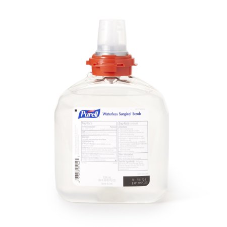 GOJO Waterless Surgical Scrub Purell® 1,200 mL Dispenser Refill Bottle 70% Strength Ethyl Alcohol NonSterile - Case of 4 - 5485-04-CS