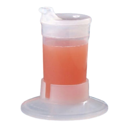 Patterson Medical Supply Replacement Lid Large Mouthpiece, Hole for Straw - Pack of 3 - 125401-PK