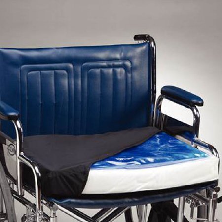 Patterson Medical Supply Bariatric Seat Cushion Skil-Care™ Economy 24 W X 18 D X 3-1/2 H Inch Foam / Gel - Each - 552997-EA