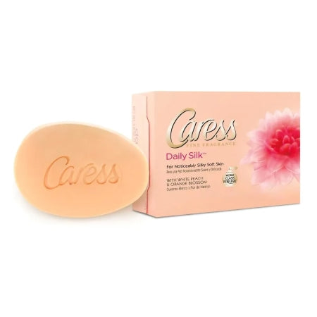 Unilever Soap Caress® Bar 4.75 oz. Individually Wrapped Peach Scent - Each - 01111173190-EA