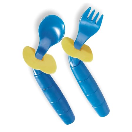 Patterson Medical Supply Curved Utensil Set EasieEaters™ - Each - 920687-EA