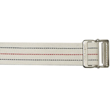 Skil-Care Gait Belt SkiL-Care™ 72 Inch Length Pinstripe Cotton - Each - 252074-EA