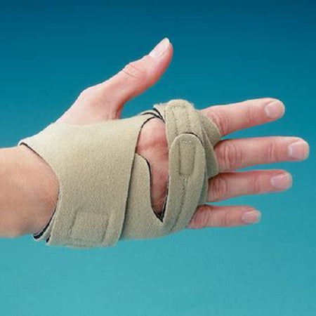 Patterson Medical Supply Hand-Based In-Line Splint Rolyan® Neoprene Left Hand Beige Small - Each - A679113-EA