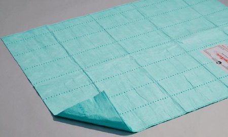 Aspen Surgical Products Absorbent Floor Mat SurgiSafe® Standard 30 X 72 Inch Green - Case of 30 - 83072-CS