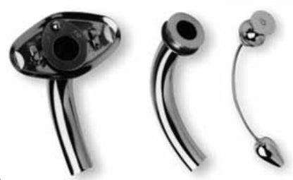 Premier Dental Products Uncuffed Tracheostomy Tube Rotating Lock IC Size 4.0 Adult - Each - 1034914-EA