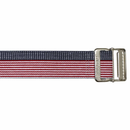 Skil-Care Gait Belt SkiL-Care™ 60 Inch Length Stars and Stripes Design Cotton - Each - 252015-EA