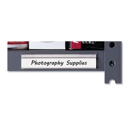 C-Line® Shelf Labeling Strips, Side Load, 4 x 0.78, Clear, 10/Pack - Box of 1 - CLI-87447-BX