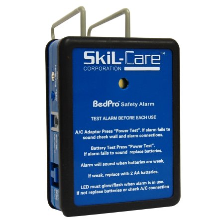 Skil-Care Bed Sensor Alarm Control Unit BedPro™ 4-2/5 X 4-2/5 X 6-2/5 Inch Blue / Black - Each - 909334-EA