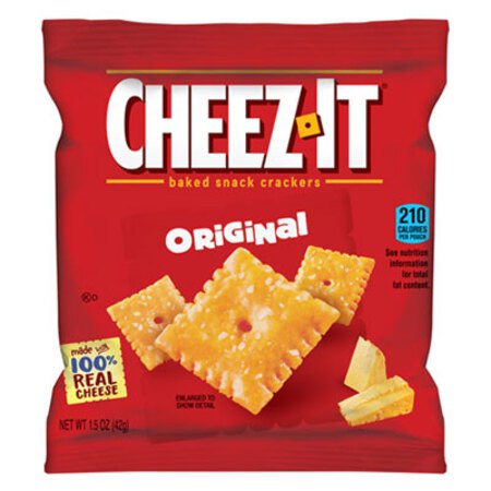 Sunshine® Cheez-It Crackers, 1.5 oz Single-Serving Snack Pack, 8/Box - Box of 1 - KEB-12233-BX