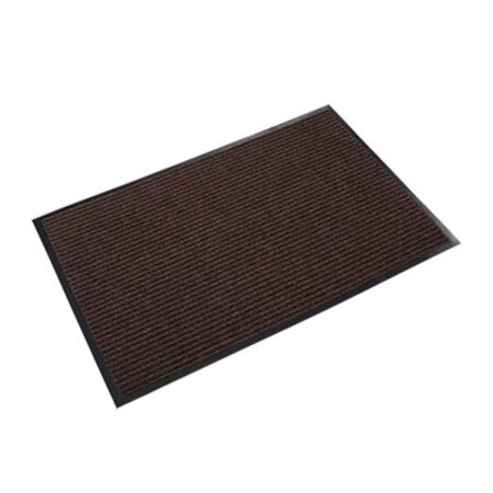 Crown Needle Rib Wipe and Scrape Mat, Polypropylene, 36 x 60, Brown - Each - CWN-NR0035BR-EA