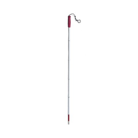Mabis Healthcare Folding Cane For The Blind Mabis Aluminum 50 Inch Height White / Red - Each - 502-1339-1900-EA