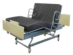 Big Boyz Electric Bed Queen's Pride 600LM Bariatric 80 Inch Length Steel Deck 15-1/2 to 24-1/2 Inch Height Range - Each - QP3880-EA