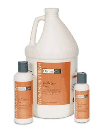 Central Solutions Hand and Body Moisturizer DermaCen Vanilla Bean Cream 8.5 oz. Bottle Vanilla Scent Cream CHG Compatible - Each - 23182-EA