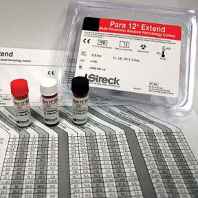 Streck Laboratories Hematology Control Para 12® Extend Low Level / Normal Level / High Level 18 X 2.5 mL - ST/1 - 218750-ST