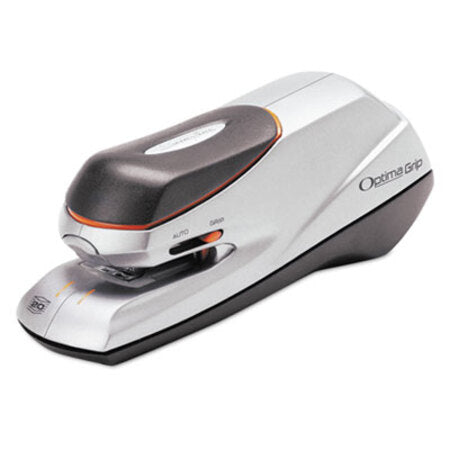 Swingline® Optima Grip Electric Stapler, 20-Sheet Capacity, Black/Silver - Each - SWI-48207-EA