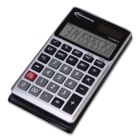 Innovera® 15922 Pocket Calculator, 12-Digit LCD - Each - IVR-15922-EA