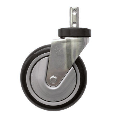 R & B Wire Products Replacement Clean Wheel System Caster 5 Inch, Gray - Each - CSTR88G-EA