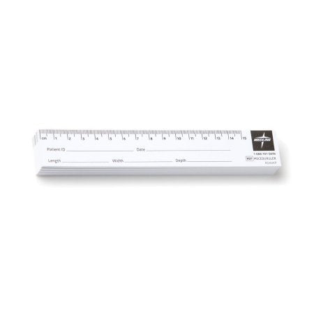Medline Wound Measuring Ruler Educare® Graduated Paper - Pack of 10 - MSCEDURULER-PK