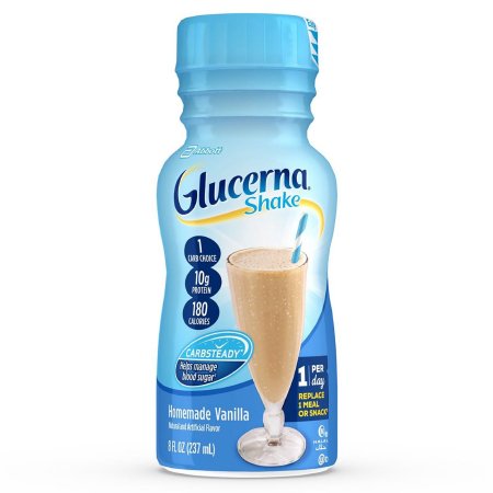 Abbott Nutrition Oral Supplement Glucerna® Original Shake Vanilla Flavor Liquid 8 oz. Bottle - Each - 57801-EA