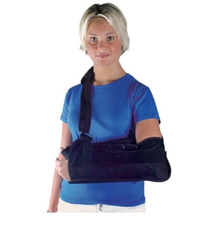 Ossur Shoulder Abduction Sling Ossur® Large Cotton Adjustable Shoulder Strap With Abduction Pillow Left or Right Arm - Each - 204057-EA