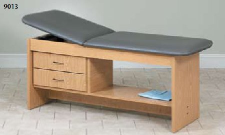 Clinton Industries Treatment Table with Drawers ETA Style Line Series Fixed Height - Each - 9013-27-3DT-1MP-EA