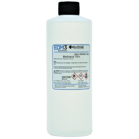 EDM 3 LLC Methanol 70% 16 oz. - Each - 400408-EA