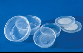 Alimed Putty Container AliMed® Plastic Clear 4 oz. - Pack of 10 - 5241-PK