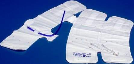 Cardinal DVT Compression Therapy Garment 3 Chamber SCD Express™ Kambia™ Leg Large - Case of 3 - 9780T-CS