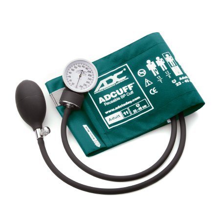 American Diagnostic Corp Aneroid Sphygmomanometer Unit Prosphyg™760 Series Adult Nylon 23 - 40 cm Pocket Aneroid - Each - 760-11ATL-EA