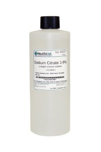 EDM 3 LLC Chemistry Reagent Sodium Citrate ACS Grade 3.8% 16 oz. - Each - 400528-EA