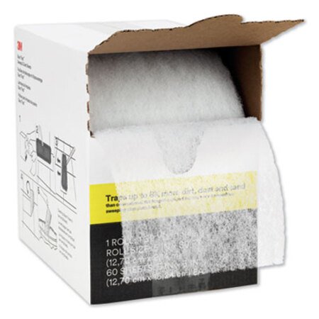 3M™ Easy Trap Duster, 5" x 30 ft, White, 1 60 Sheet Roll/Box - Box of 1 - MMM-59032W-BX