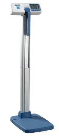 Tanita Floor Scale Digital LCD Display 440 lbs. Capacity White AC Adapter / Battery Operated - Each - WB-3000-EA
