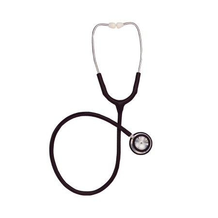 Mabis Healthcare Classic Stethoscope Mabis® Black 1-Tube 22 Inch Tube Double Sided Chestpiece - Each - 10-404-020-EA