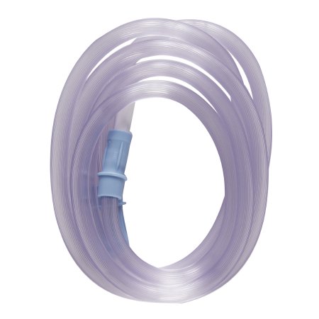 McKesson Suction Connector Tubing McKesson 6 Foot Length 0.25 Inch I.D. Sterile Female / Male Connector Clear Ribbed OT Surface PVC - Case of 50 - 16-66305-CS