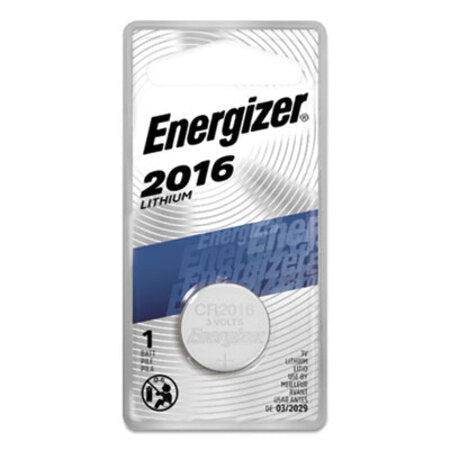 Energizer® 2016 Lithium Coin Battery, 3 V - Each - EVE-ECR2016BP-EA