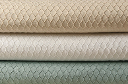 Standard Textile Bedspread Gemstone 75 W X 110 L Inch Cotton 50% / Polyester 50% Ecru - DZ/12 - 32090104-DZ