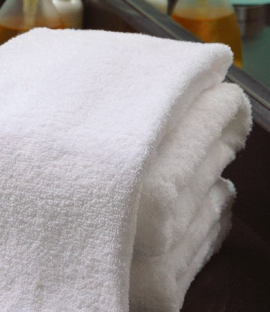 Standard Textile Bath Towel 20 X 40 Inch Cotton Terry Cloth White Reusable - DZ/12 - 40531410-DZ