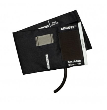 American Diagnostic Corp Reusable Blood Pressure Cuff Adcuff™ 19 to 27 cm Arm Nylon Cuff Small Adult Cuff - Each - 845-10SABK-1F-EA