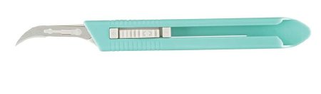 Integra Lifesciences Safety Scalpel Miltex® No. 12 Stainless Steel / Plastic Classic Grip Handle Sterile Disposable - Box of 10 - 4-512-BX