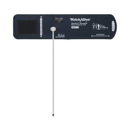 Welch Allyn Reusable Blood Pressure Cuff FlexiPort® 25 to 34 cm Arm Nylon Cuff Adult Cuff - Each - REUSE-11-1TP-EA