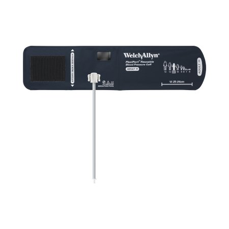 Welch Allyn Reusable Blood Pressure Cuff FlexiPort® 25 to 34 cm Arm Nylon Cuff Adult Cuff - Each - REUSE-11-1HP-EA