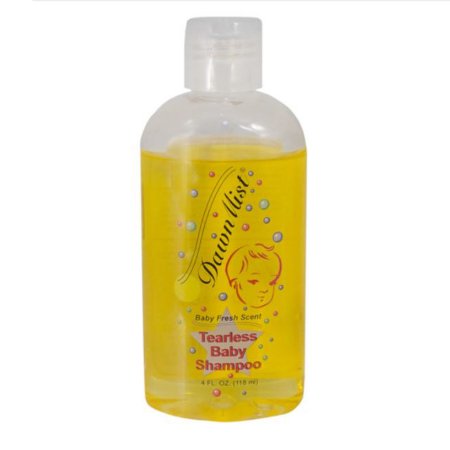 Donovan Industries Baby Shampoo DawnMist® 4 oz. Flip Top Bottle Baby Fresh Scent - Case of 96 - TS4487-CS