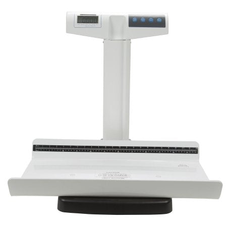 Health O Meter Pediatric Scale Health O Meter® Digital LCD Display 50 lbs. /23 kg Capacity White AC Adapter / Battery Operated - Each - 522KL-EA